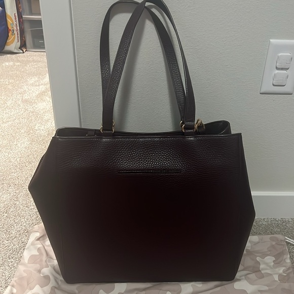 Dagne Dover Large Leather Laptop Tote - Picture 5 of 11